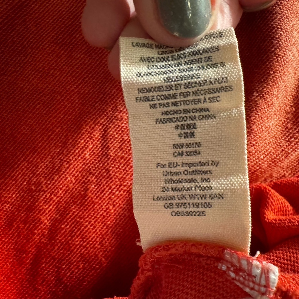 We The Free Distressed Coral Tee - Picture 4 of 8